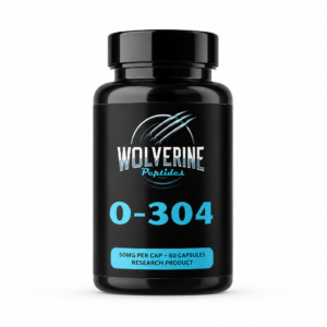 O-304 (ATX304) Capsules 50mg Label (60 Count) **Current Batch Tests 41mg**