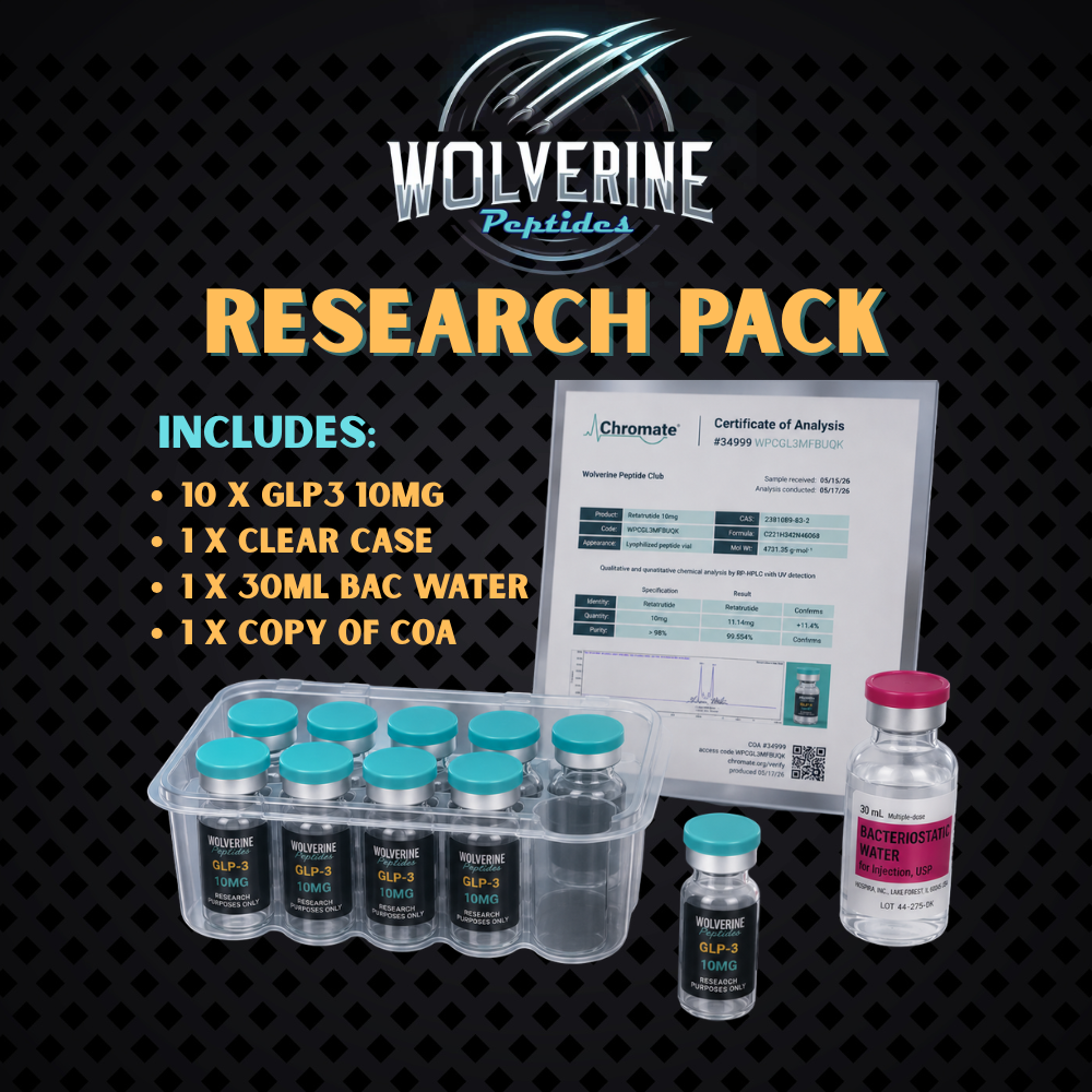 Wolverine Research Pack - GLP 3 10mg